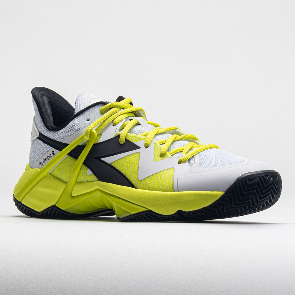 Diadora B.Icon 2 Clay Men's  White/Black/Evening Primrose