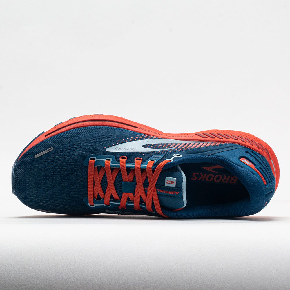 Brooks Adrenaline GTS 22 Men's  Blue/Light Blue/Orange