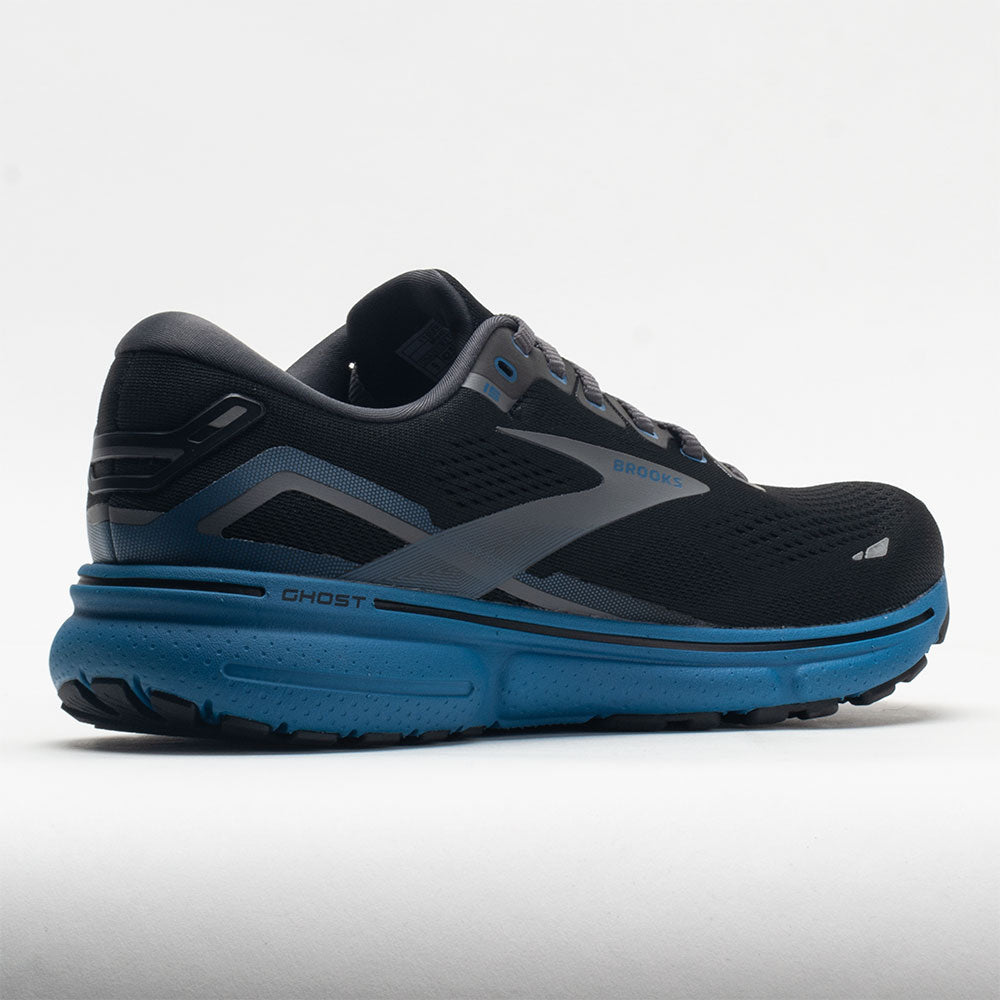 Brooks Ghost 15 Men's  Black/Blackeded Pearl/Blue
