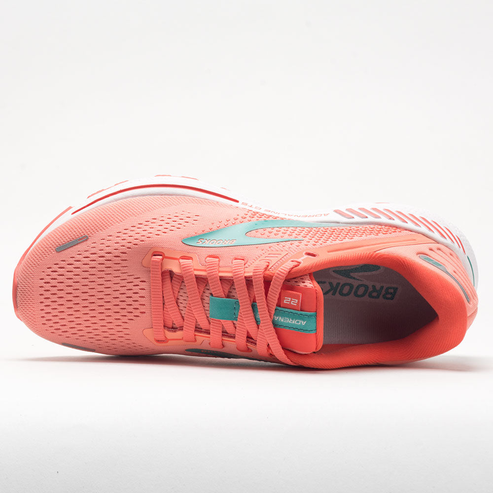 Brooks Adrenaline GTS 22 Women's  Coral/Latigo Bay/White