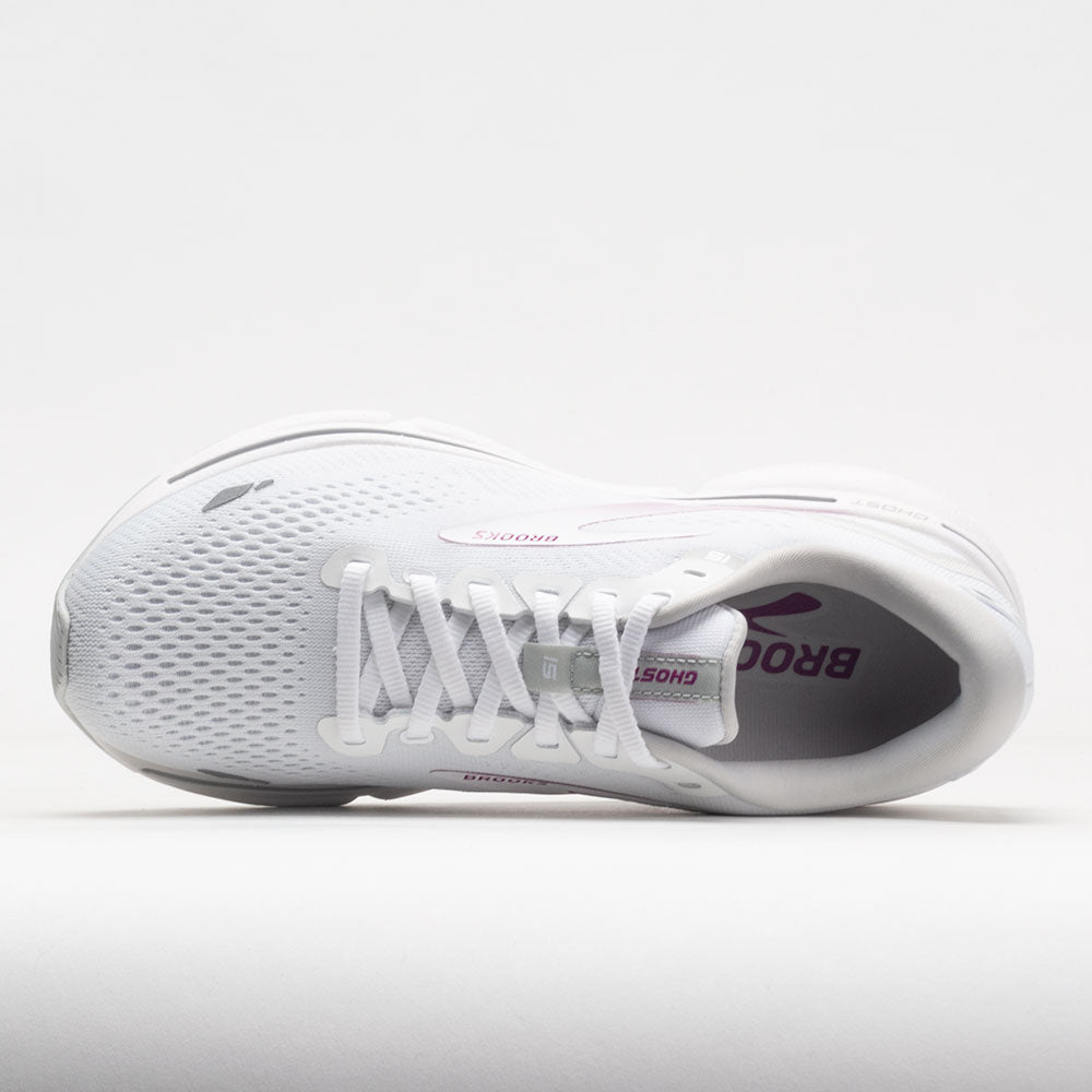 Brooks Ghost 15 Women's  White/Oyster/Viola