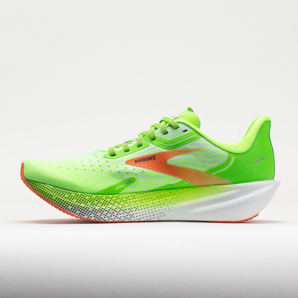 Brooks Hyperion Max Men's  Green Gecko/Red Orange/White