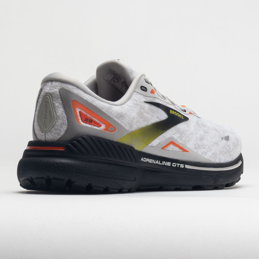 Brooks Adrenaline GTS 23 Men's  Oyster/Black/Red Orange