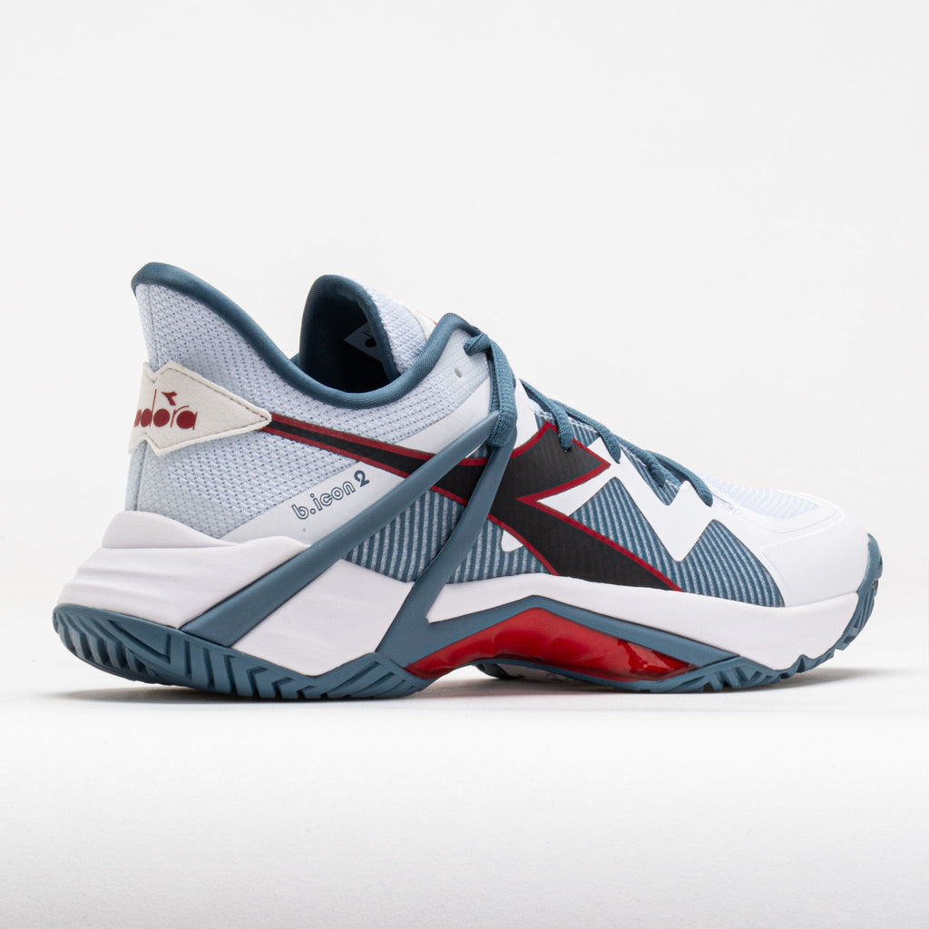Diadora B.Icon 2 AG Men's  White/Oceanview/Salsa