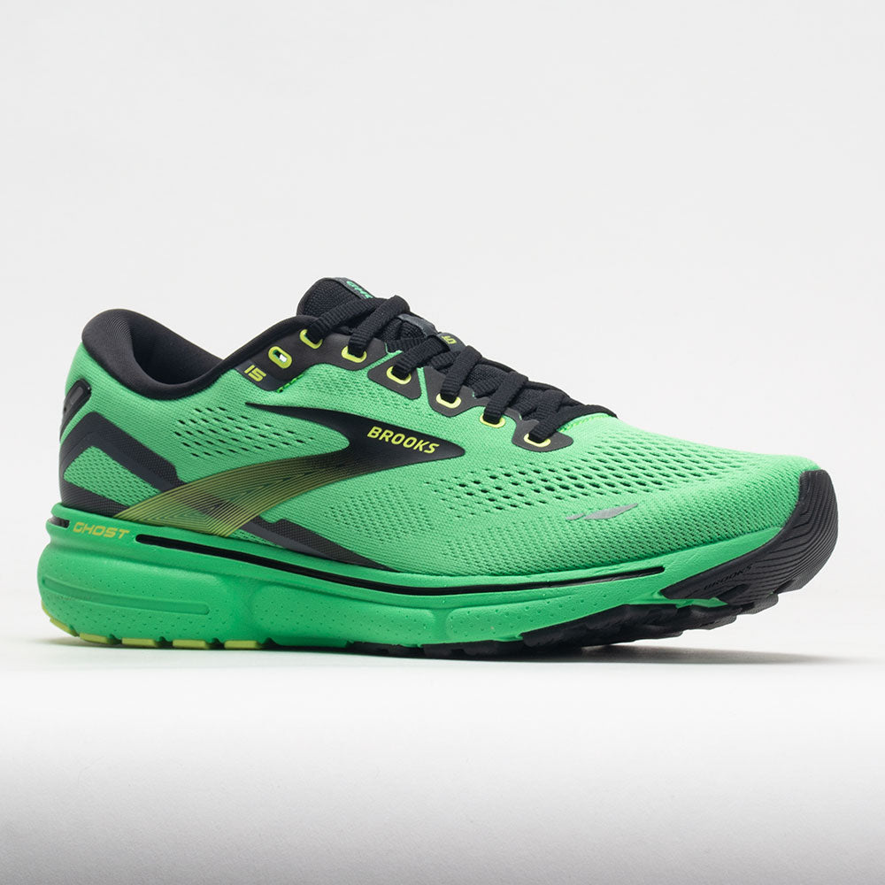 Brooks Ghost 15 Men's  Green/Black/Sharp Green