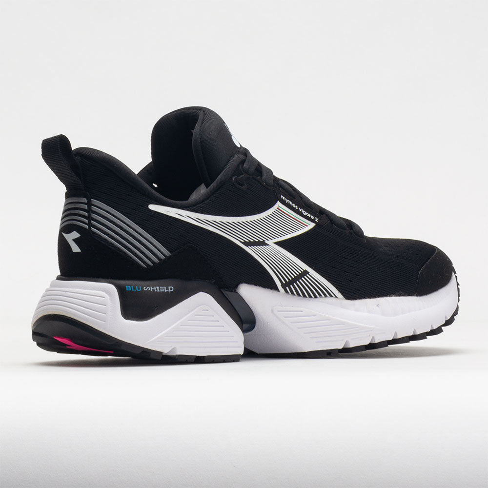 Diadora Mythos Blushield Vigore 2 Women's  Black/White/Pink Fluo